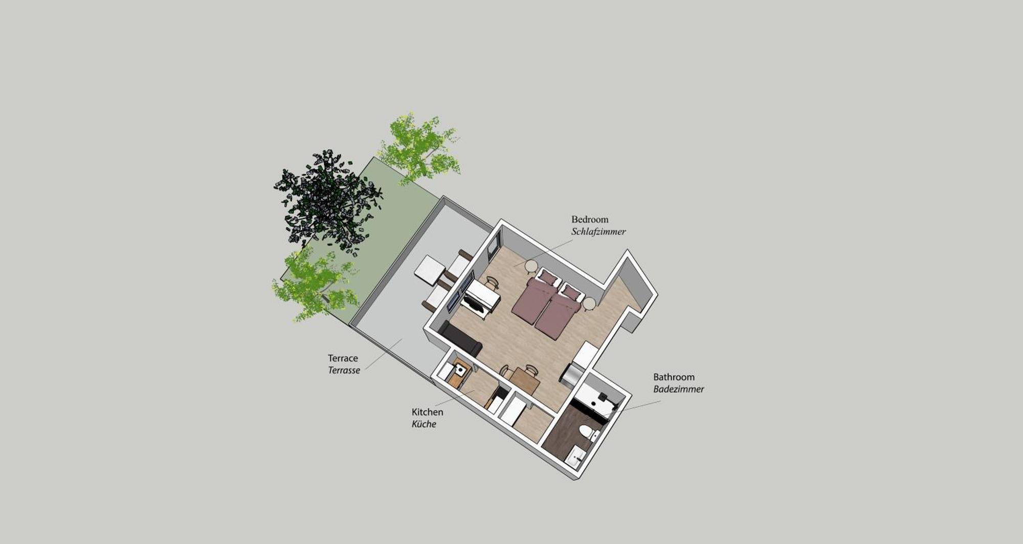 Central Apartment With Terrace And A Free Parking Duisburg Buitenkant foto
